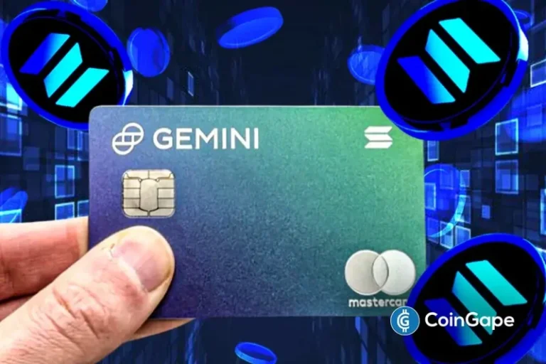 Solana Price Eyes $240 Recovery as Gemini Launches SOL-Reward Credit Card