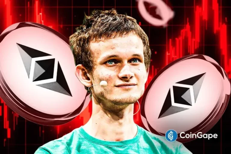 Ethereum Price Prediction As Vitalik Withdraws ETH Worth $44M- Is a Crash to $2k ahead?